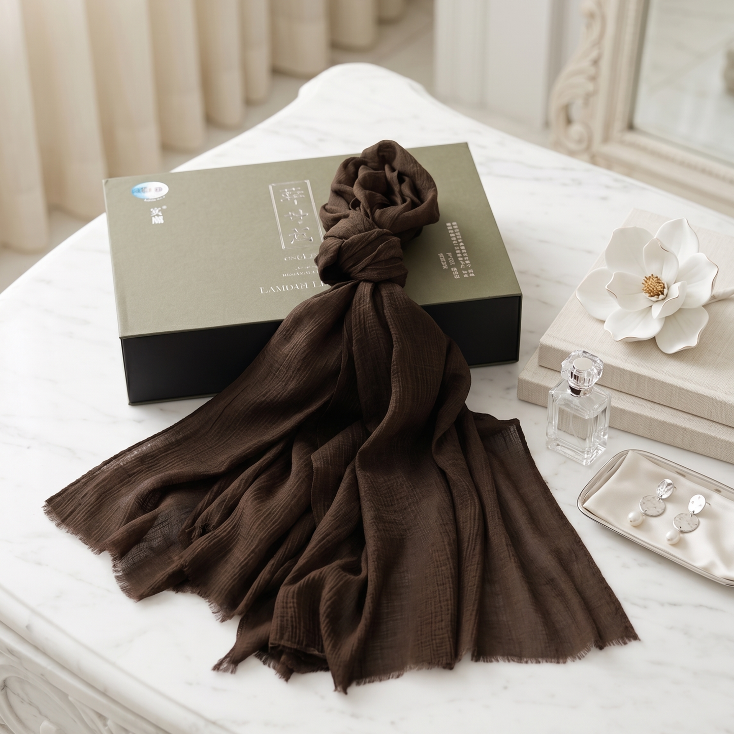 Textured Linen Hijab