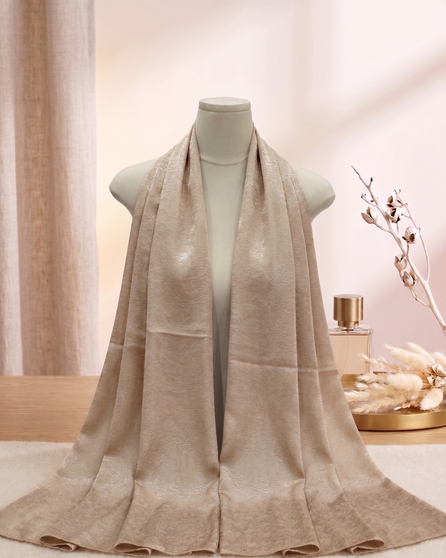 Queen Metallic Hijab