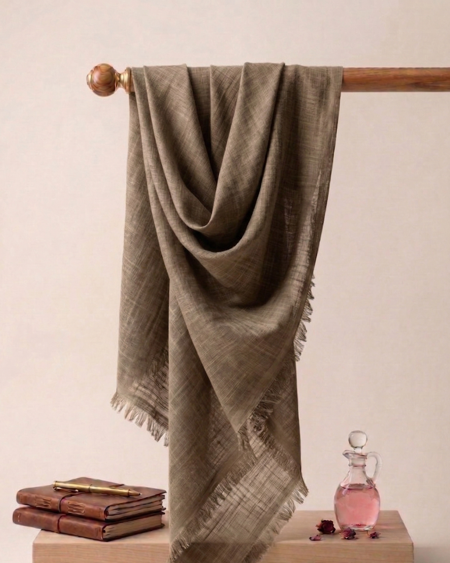 Linen Stripes Hijab