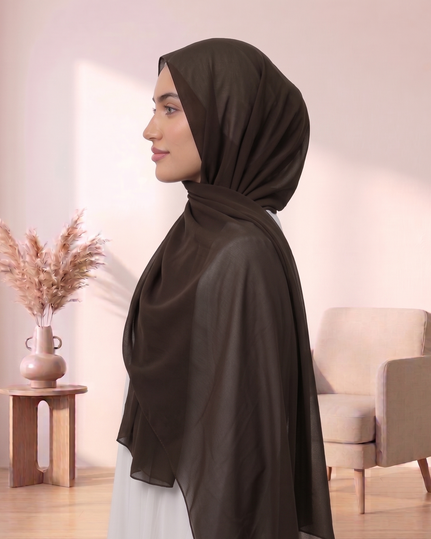 Chiffon Plain Hijab