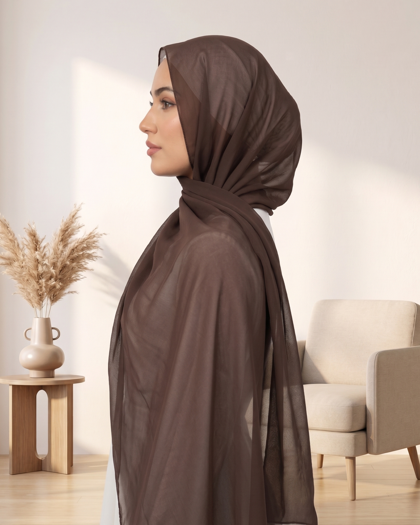 Chiffon Plain Hijab