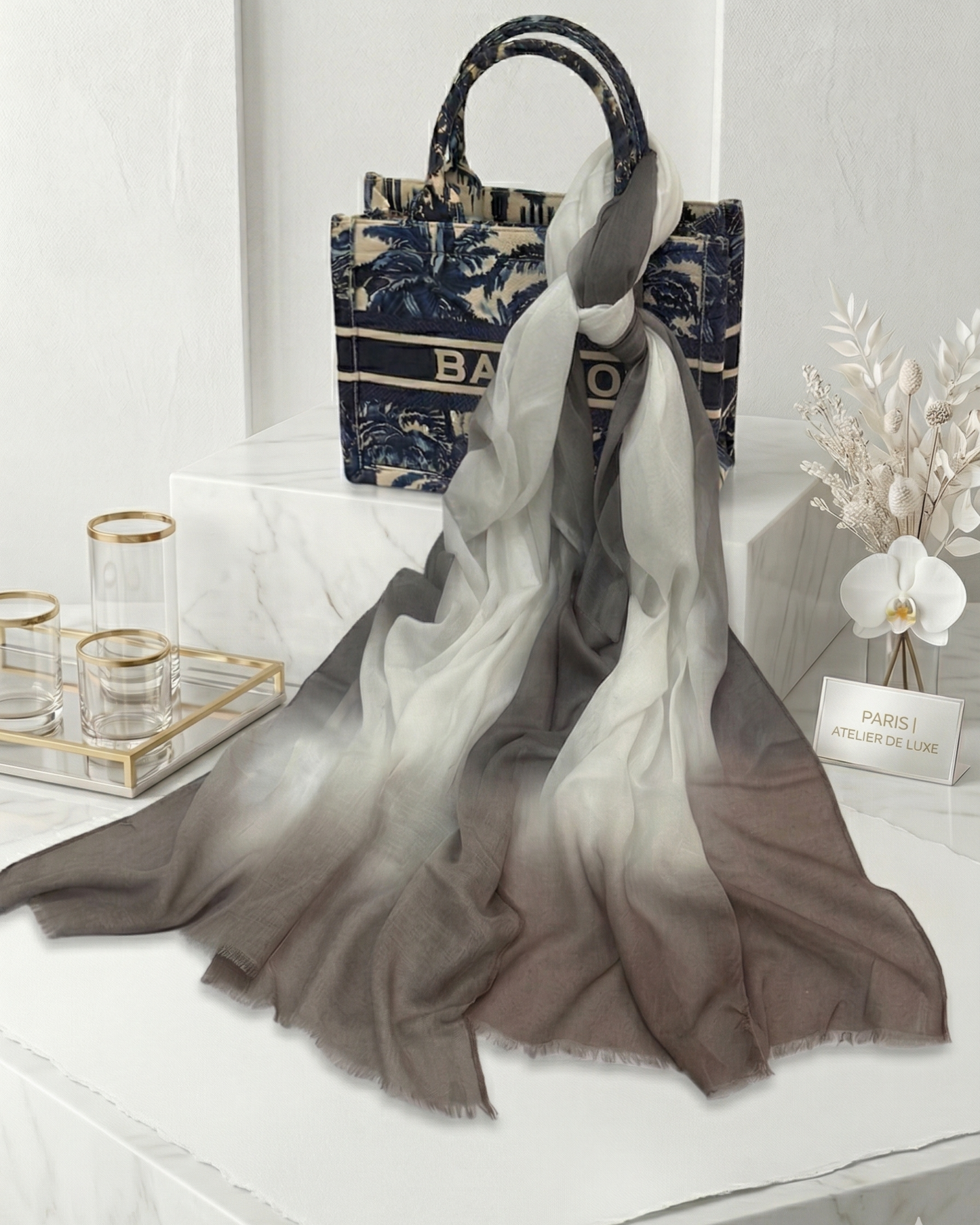 Linen Shaded Hijab