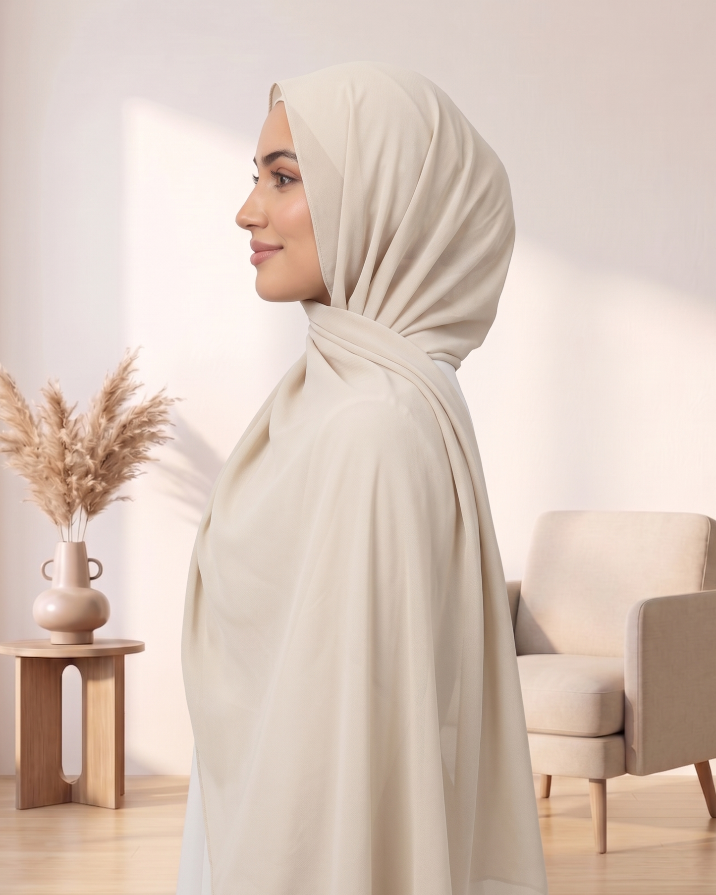 Chiffon Plain Hijab