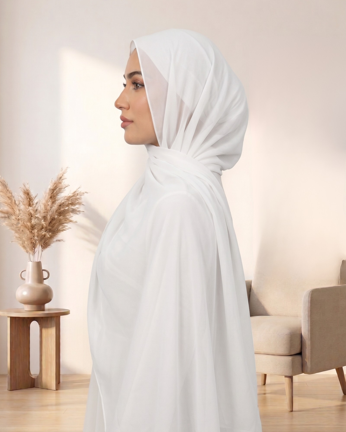 Chiffon Plain Hijab