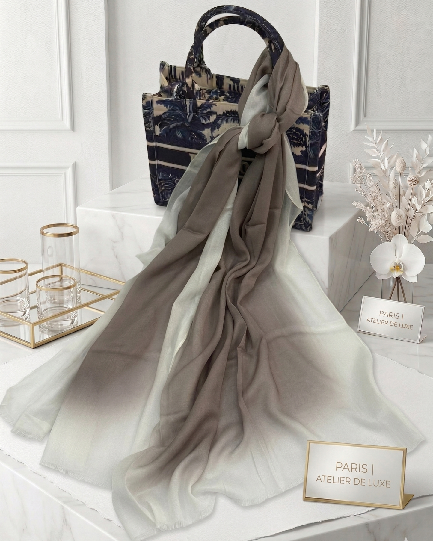 Linen Shaded Hijab