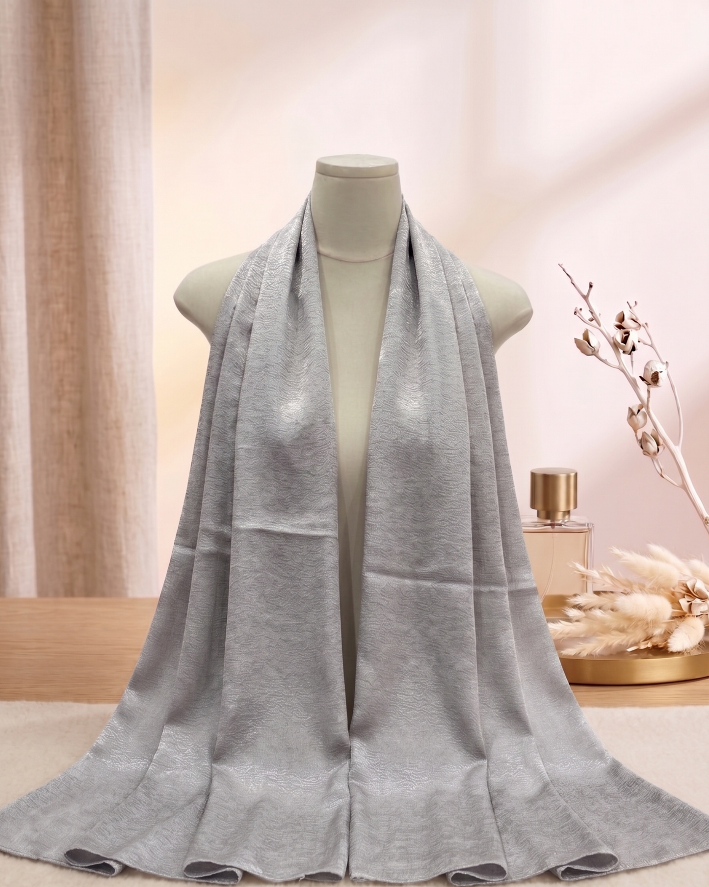 Queen Metallic Hijab