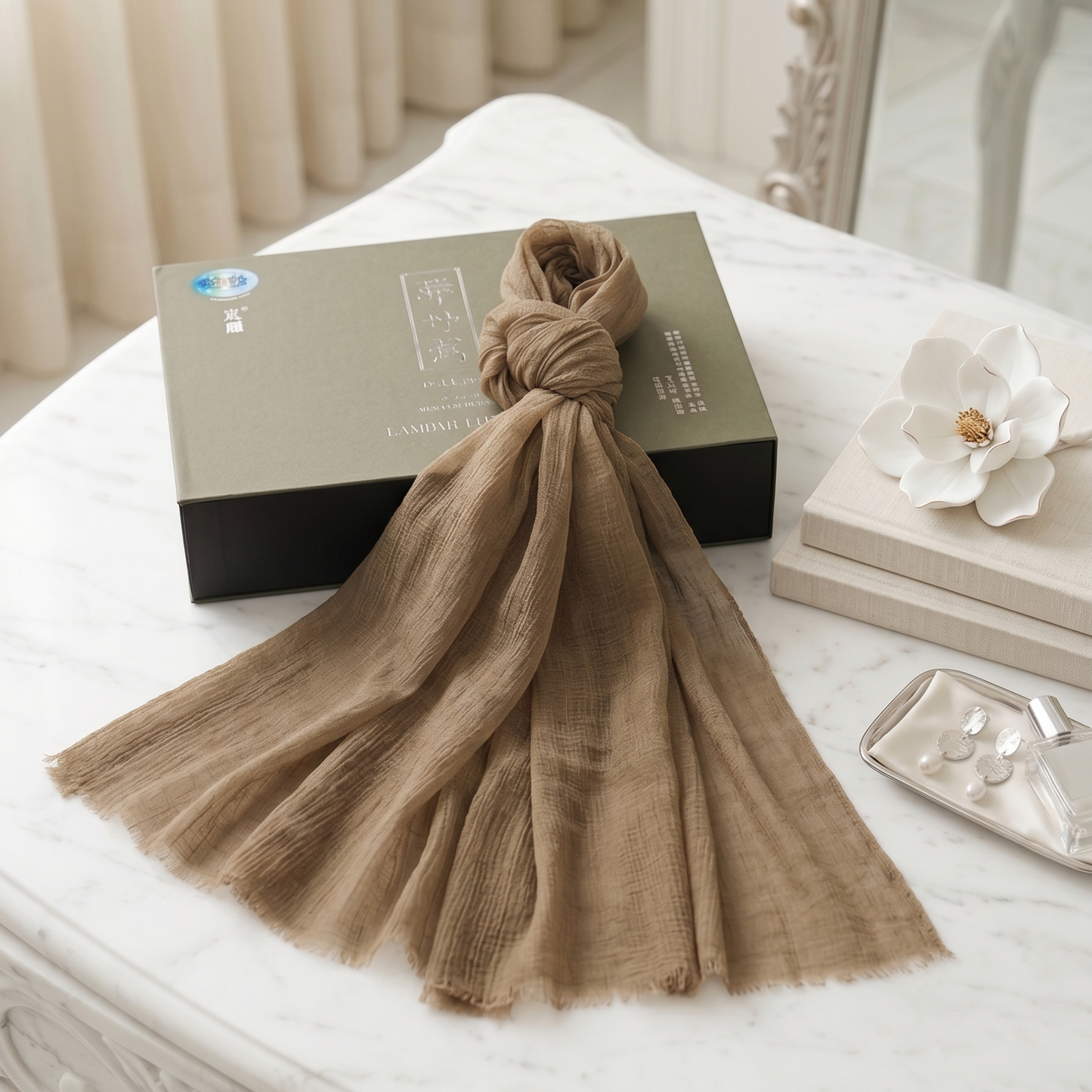 Textured Linen Hijab