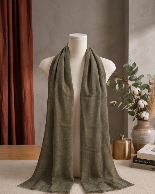 Linen Shaal Khafeef