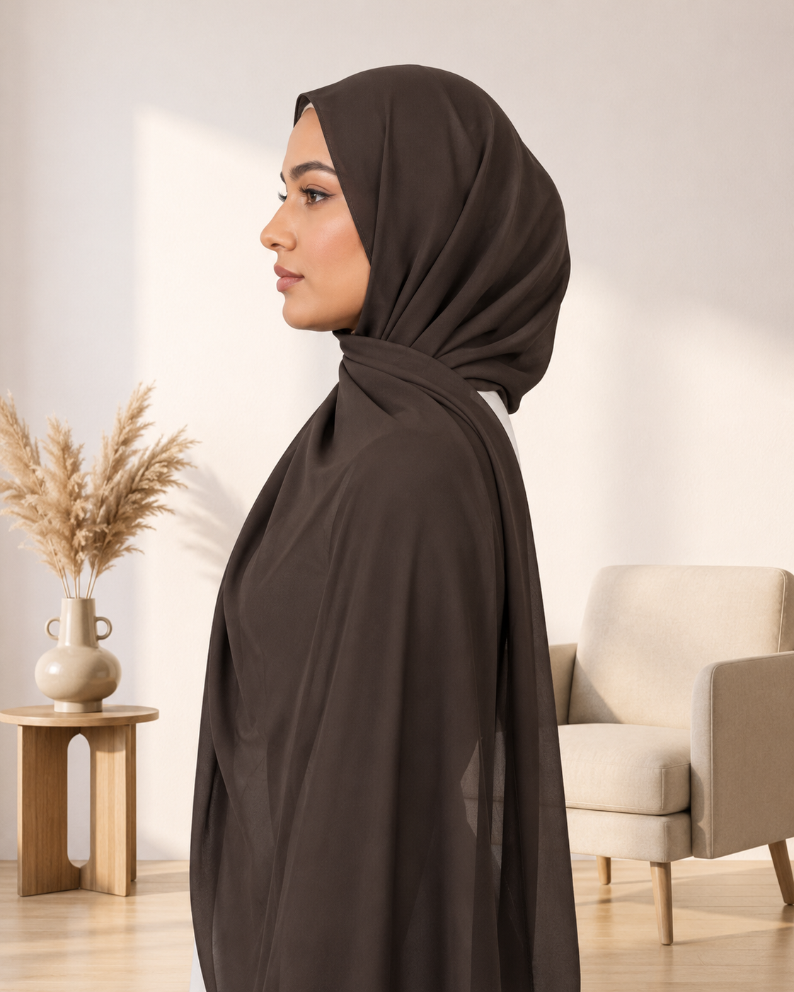 Chiffon Plain Hijab