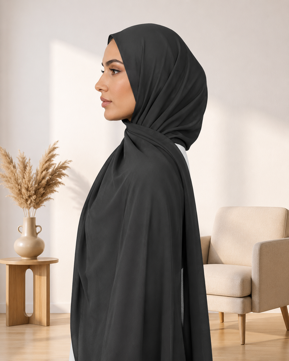 Chiffon Plain Hijab
