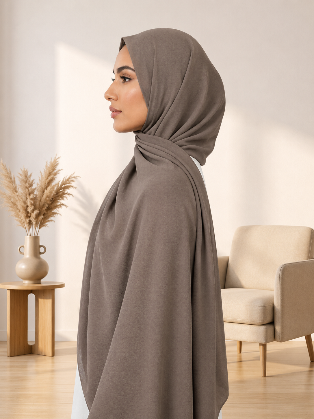 Chiffon Plain Hijab