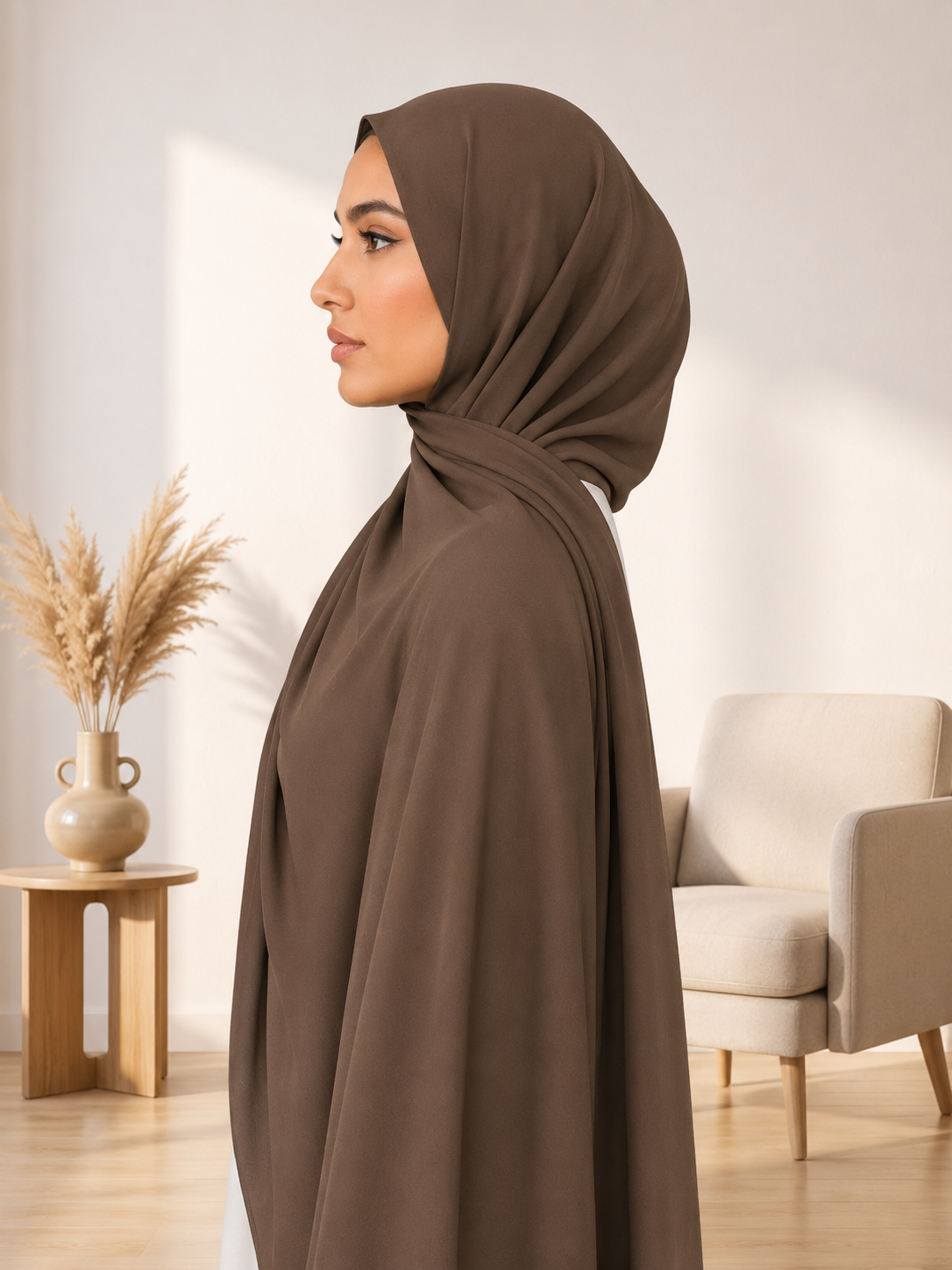 Chiffon Plain Hijab