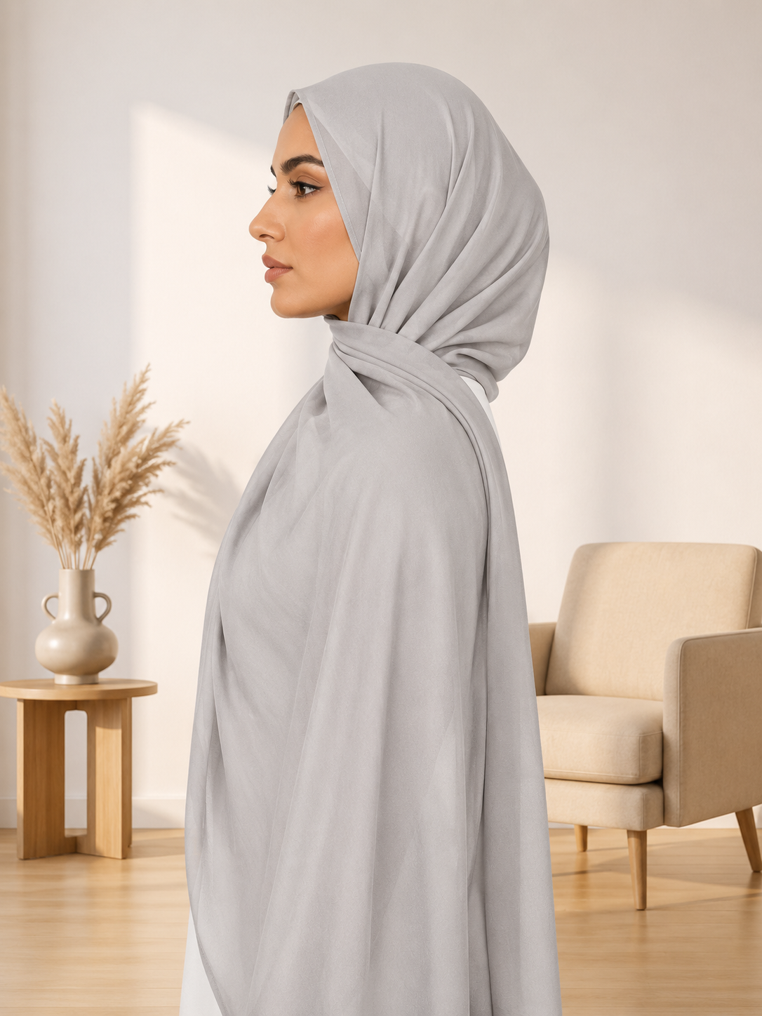 Chiffon Plain Hijab