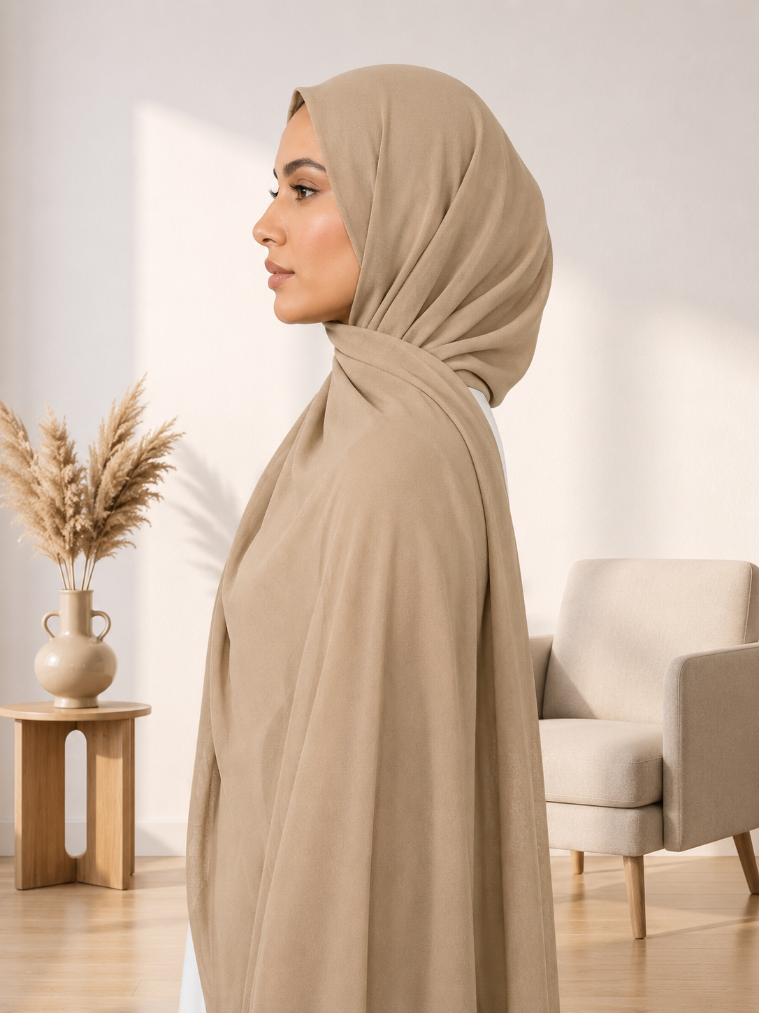 Chiffon Plain Hijab
