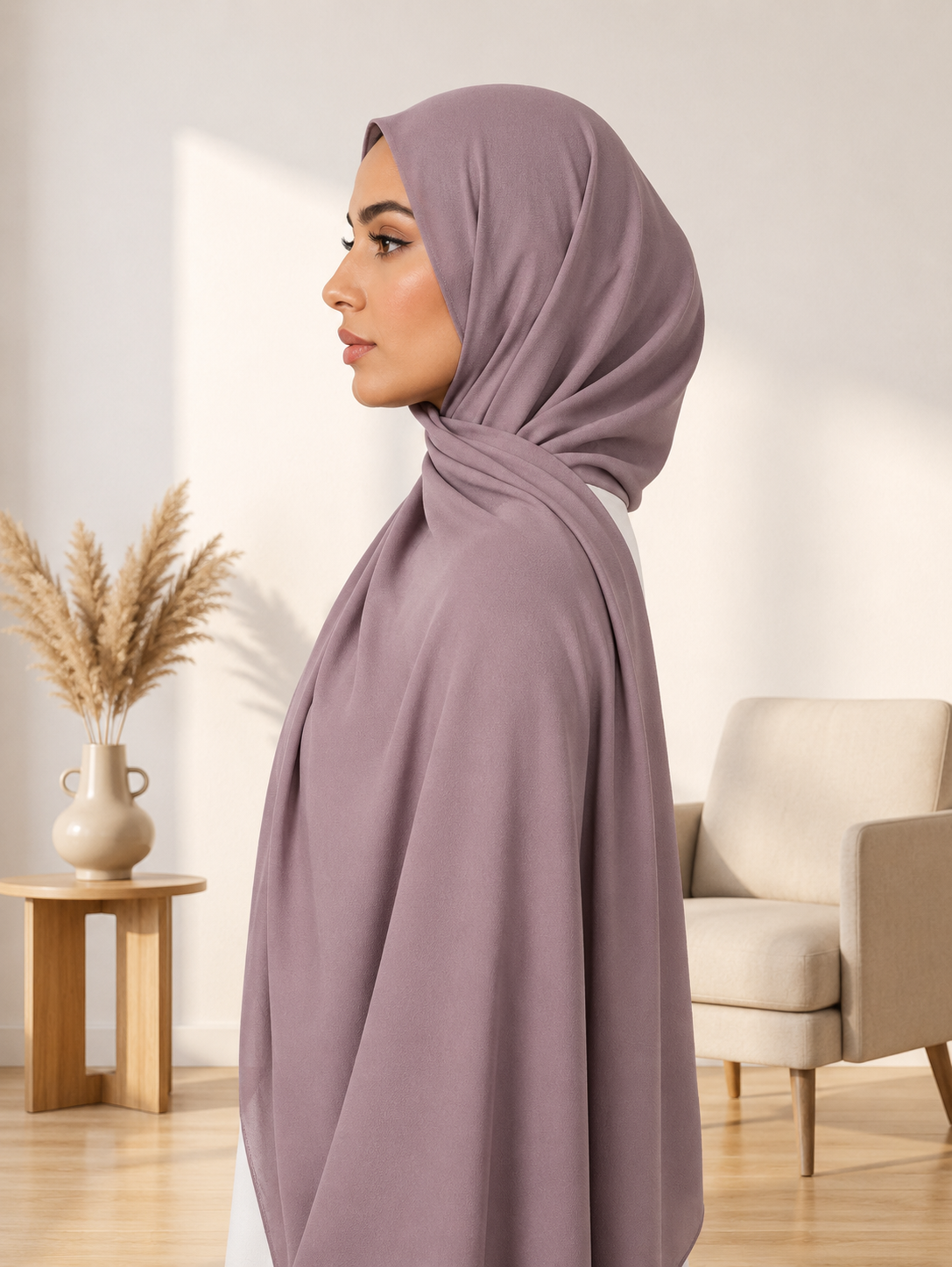 Chiffon Plain Hijab