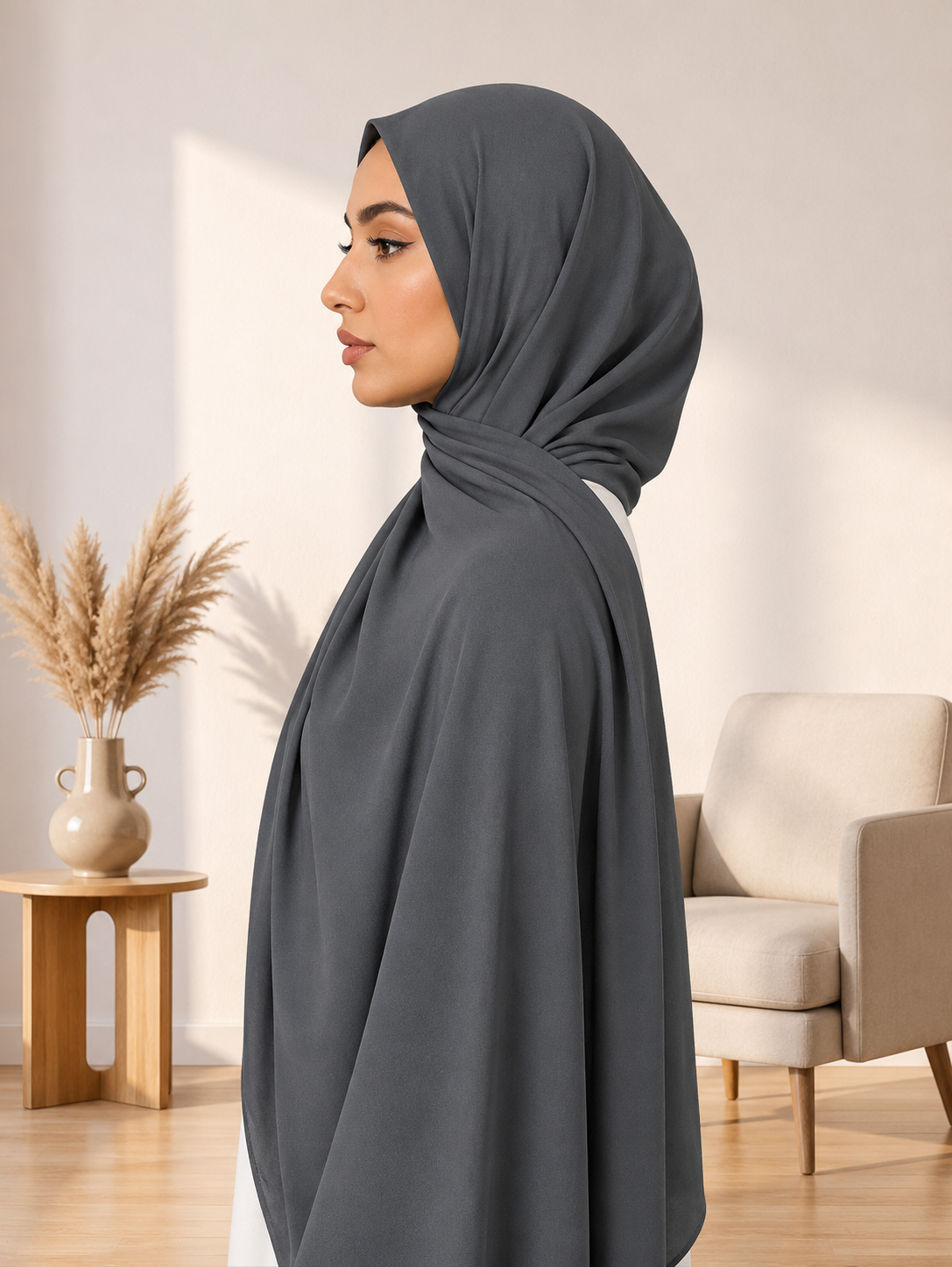 Chiffon Plain Hijab