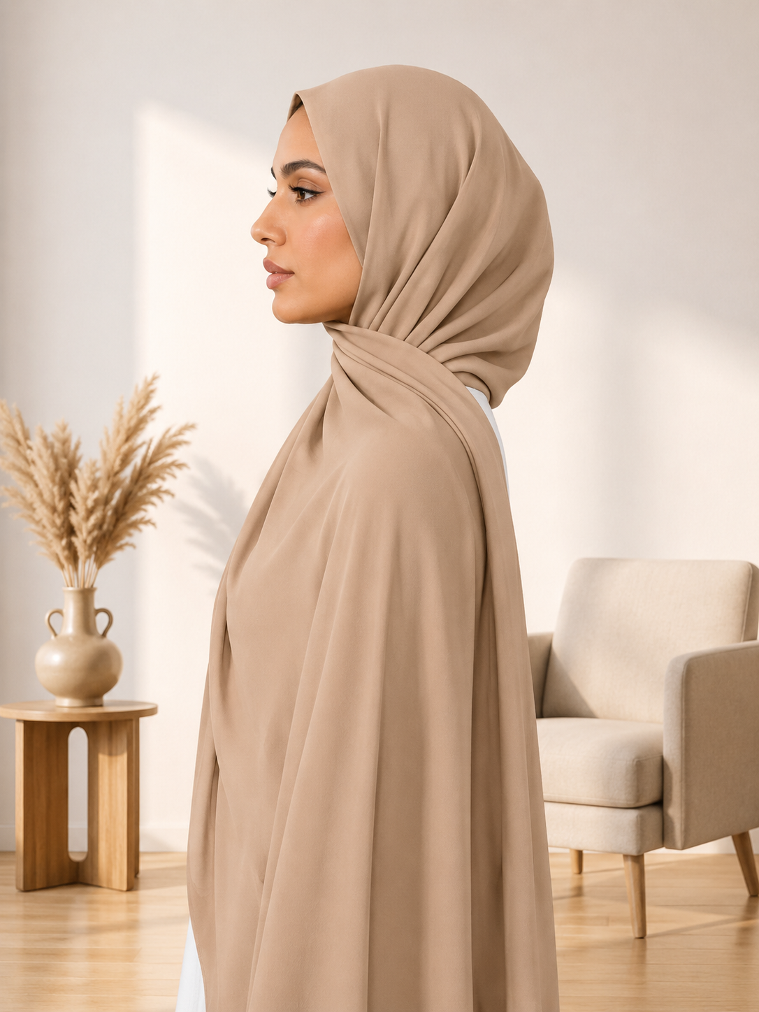 Chiffon Plain Hijab