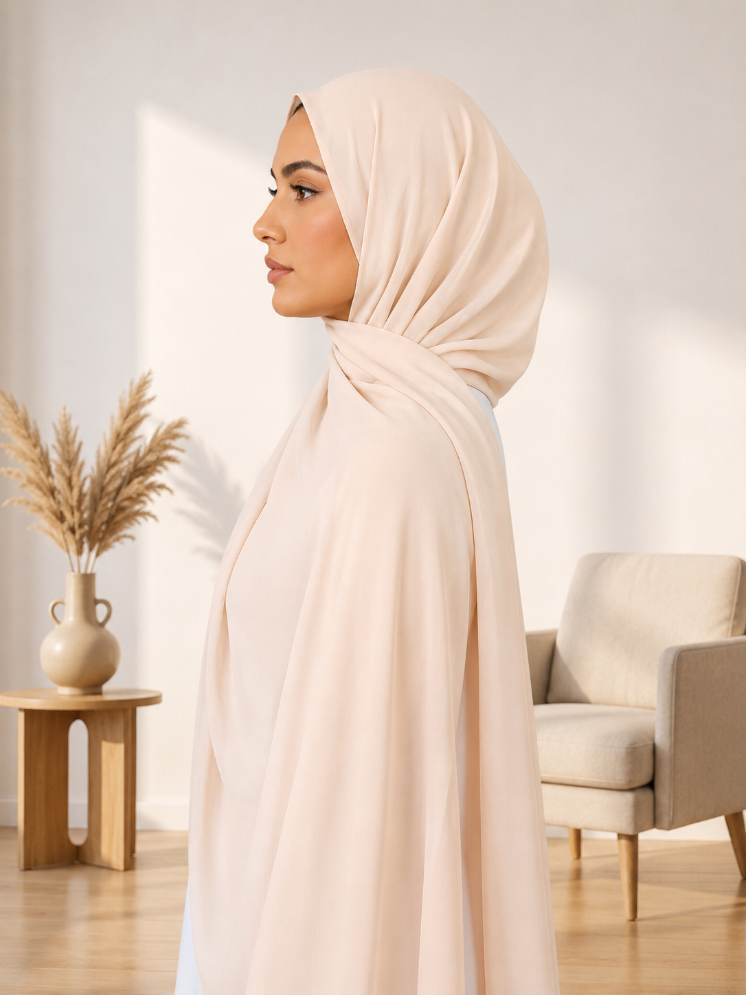 Chiffon Plain Hijab