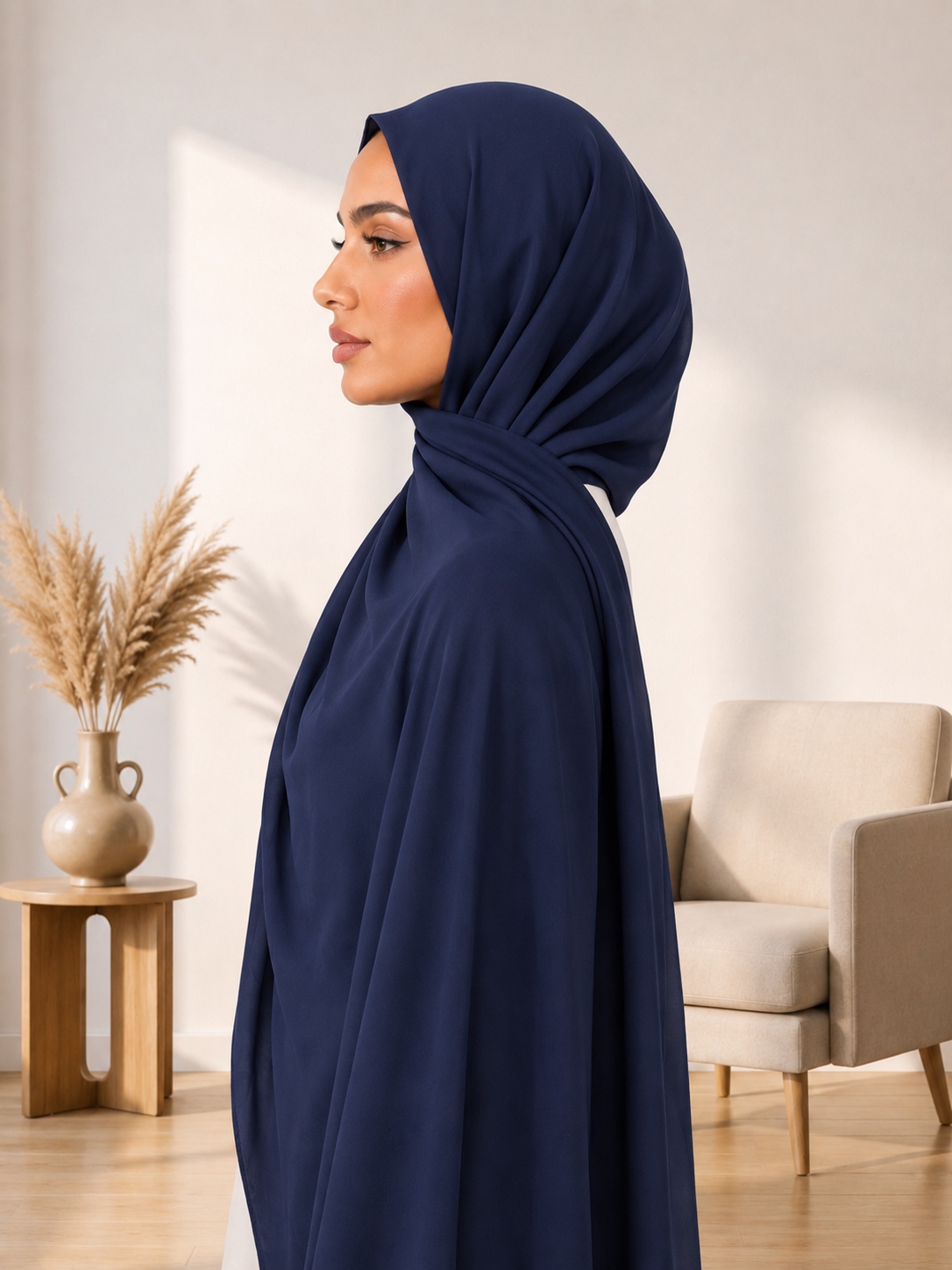Chiffon Plain Hijab