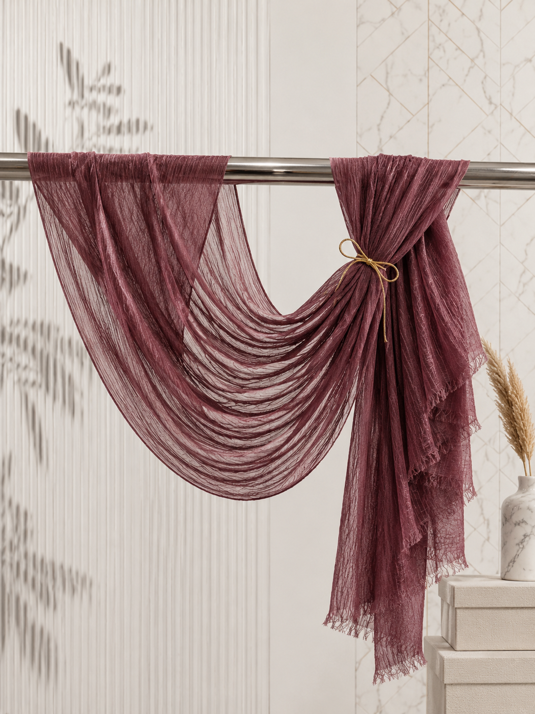 Chiffon Messy Hijab