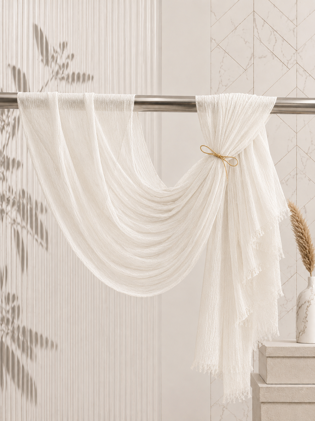 Chiffon Messy Hijab