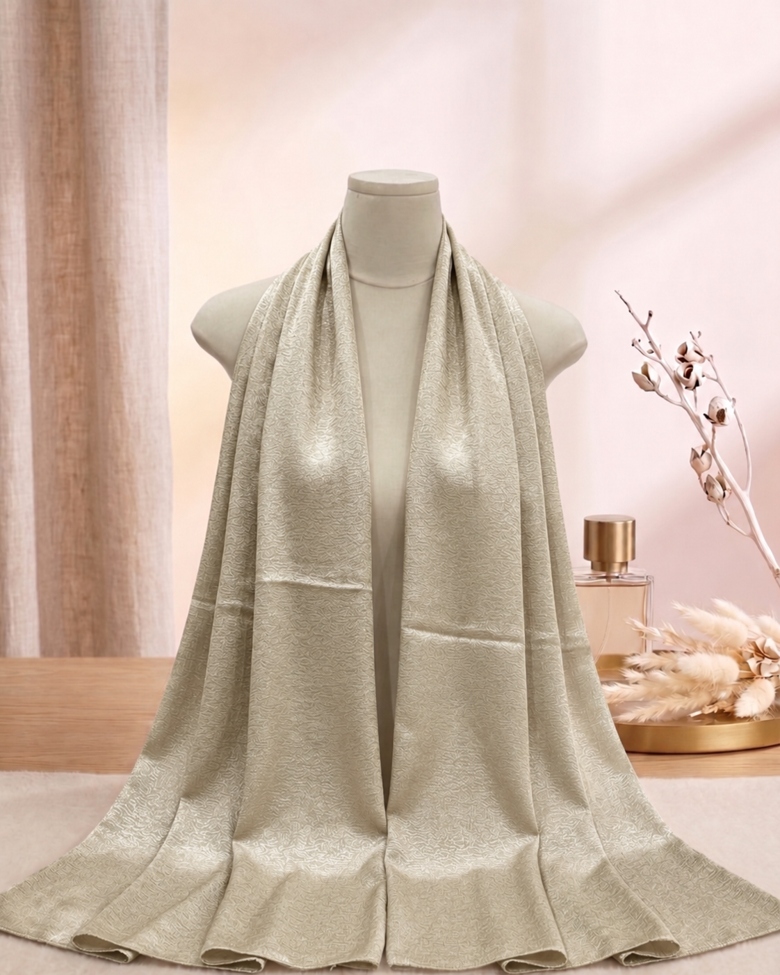 Queen Metallic Hijab