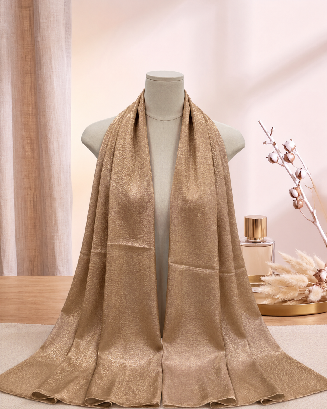 Queen Metallic Hijab