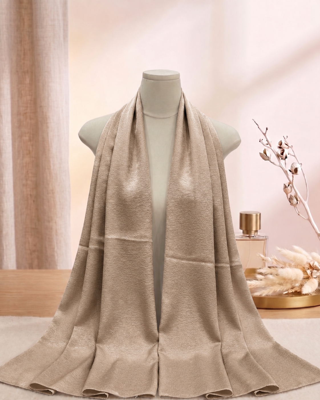 Queen Metallic Hijab