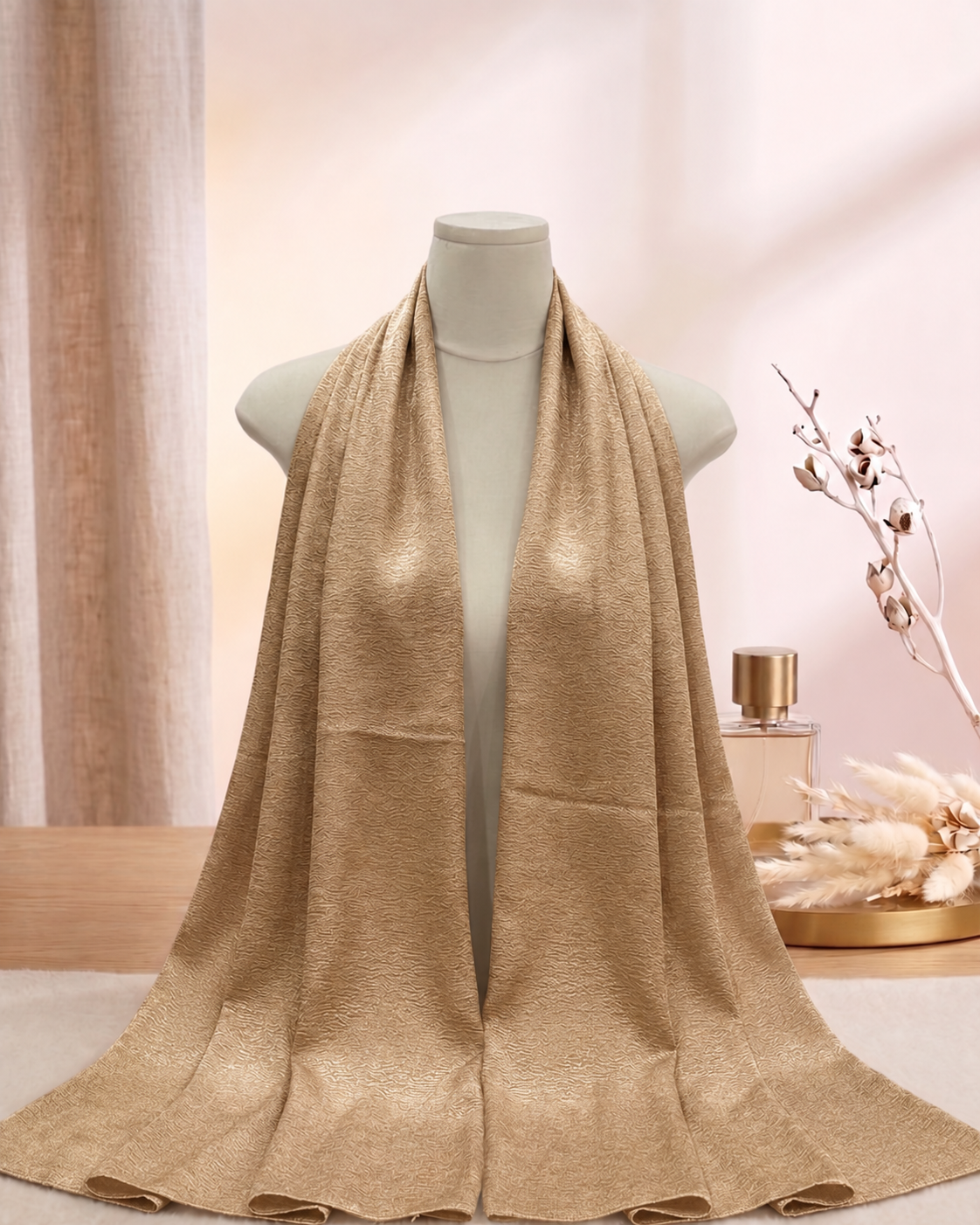 Queen Metallic Hijab
