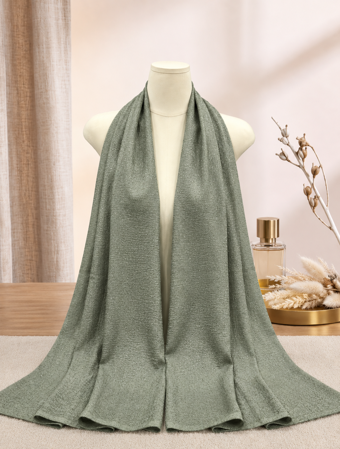 Queen Metallic Hijab