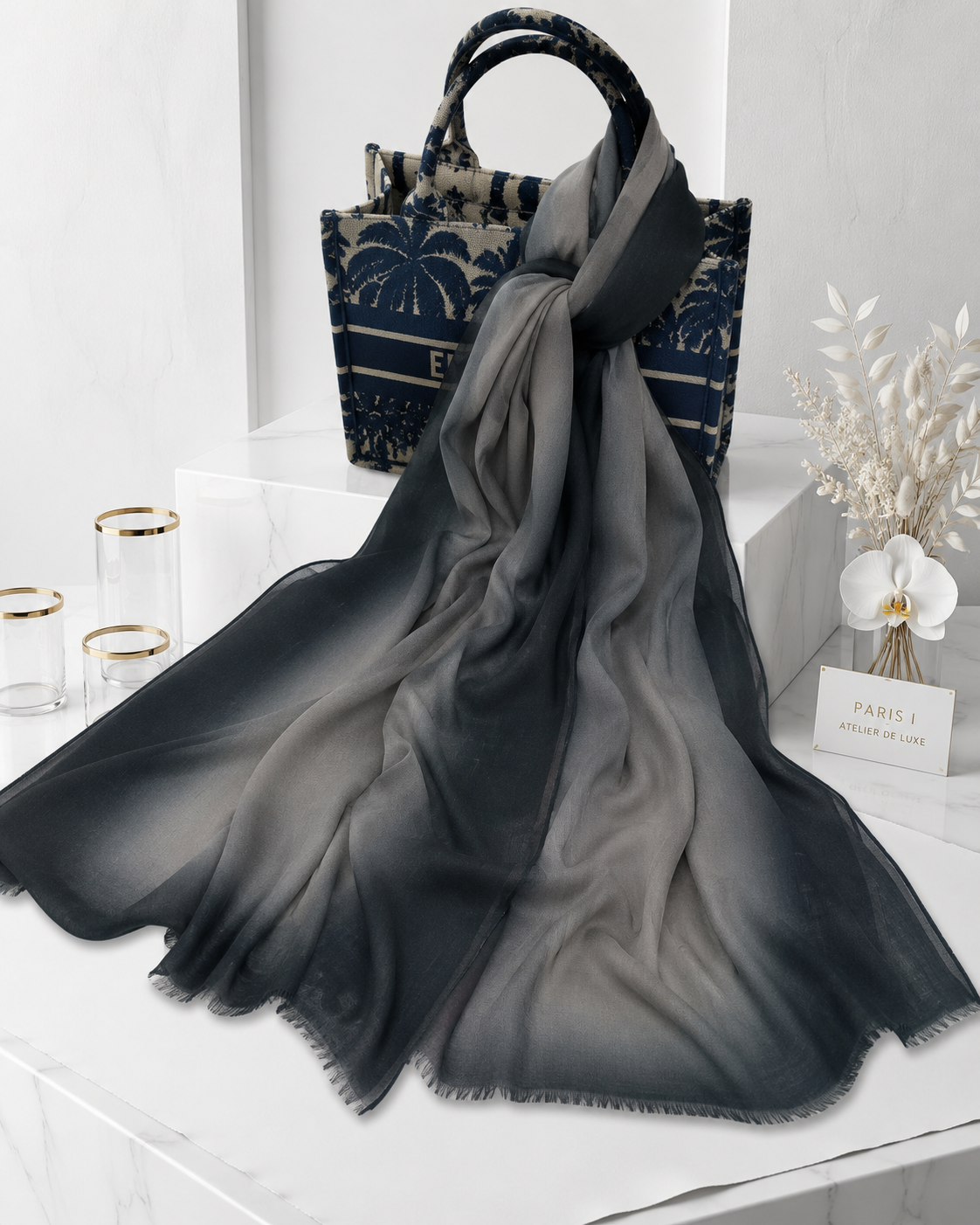 Linen Shaded Hijab