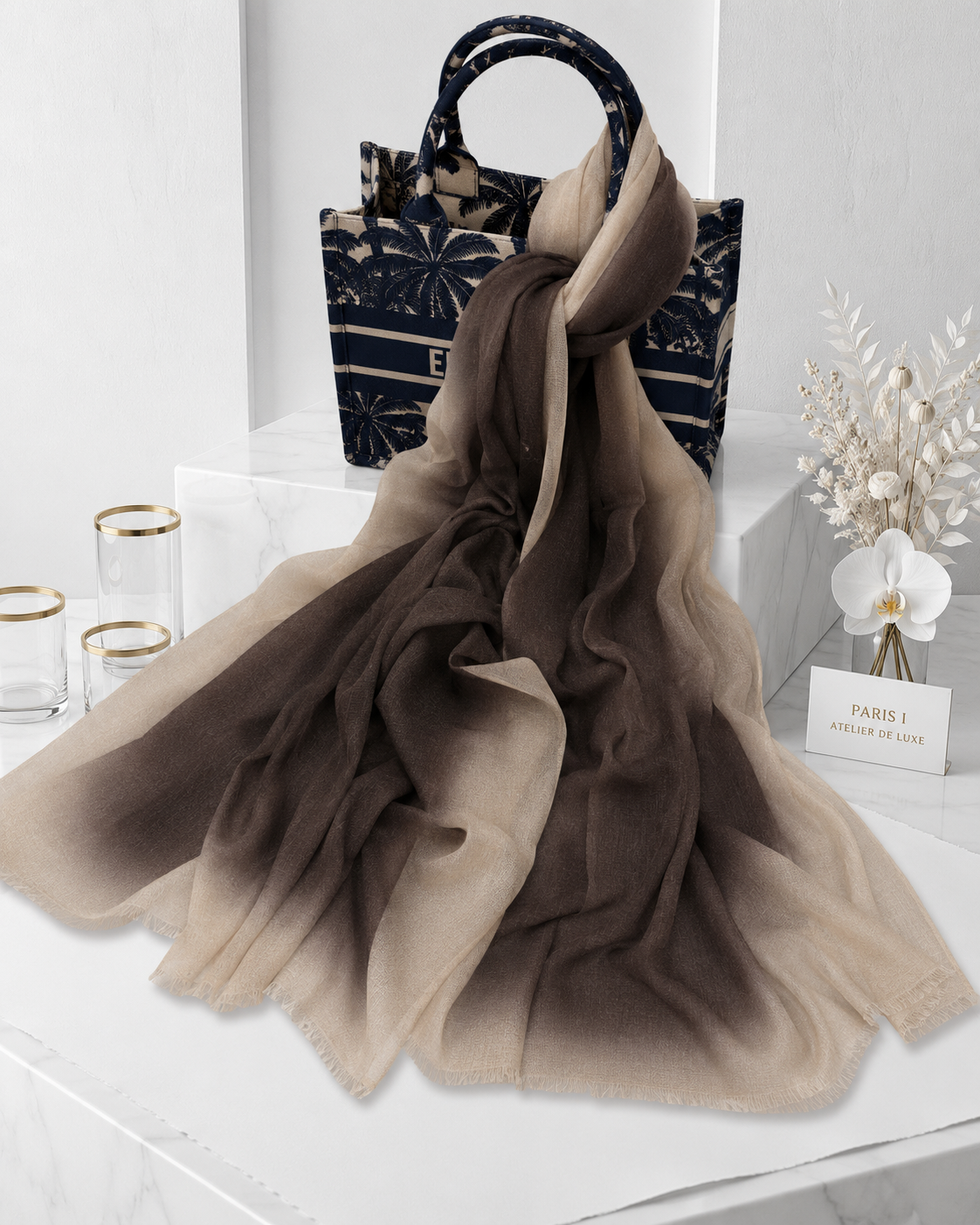 Linen Shaded Hijab