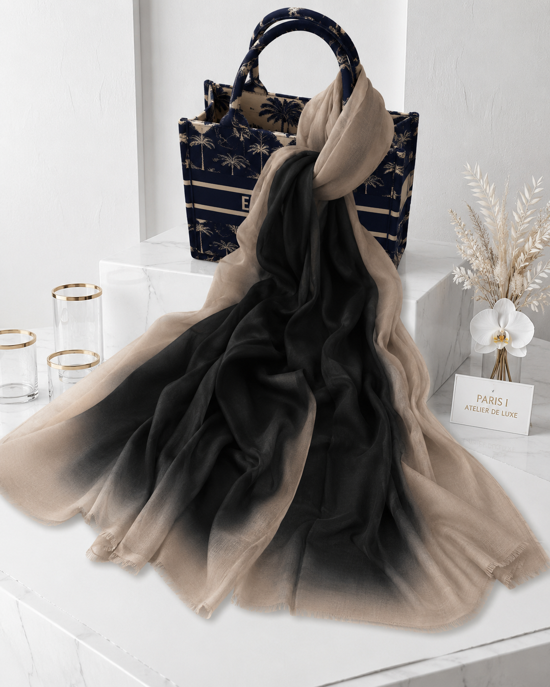 Linen Shaded Hijab