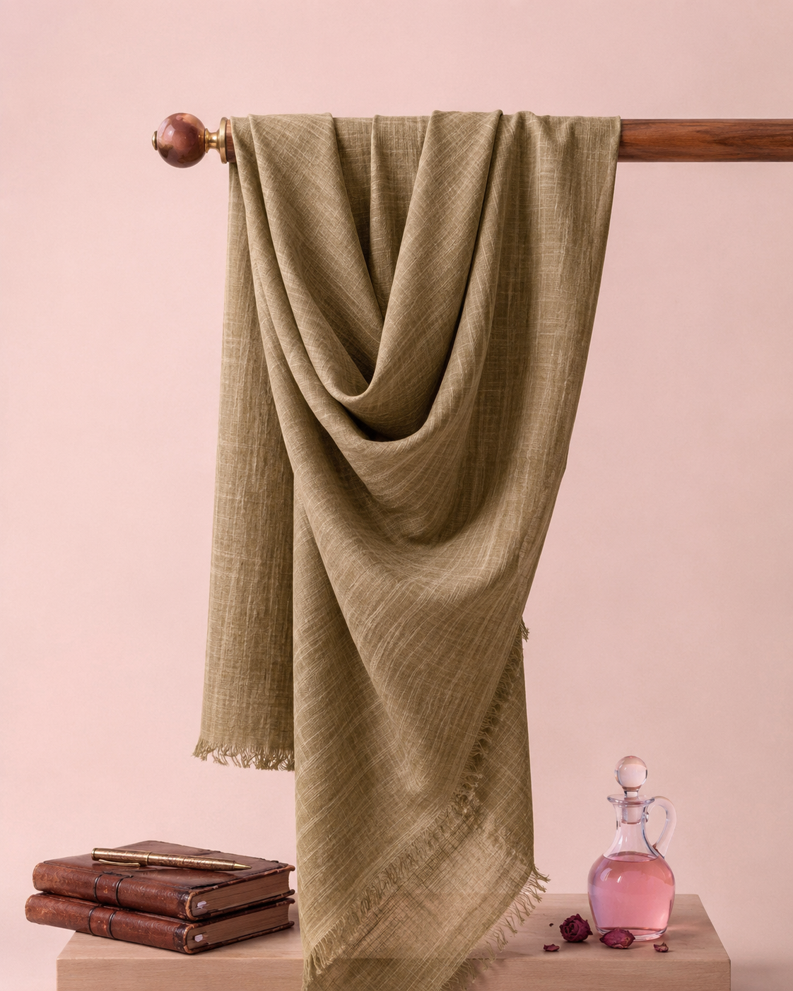 Linen Stripes Hijab