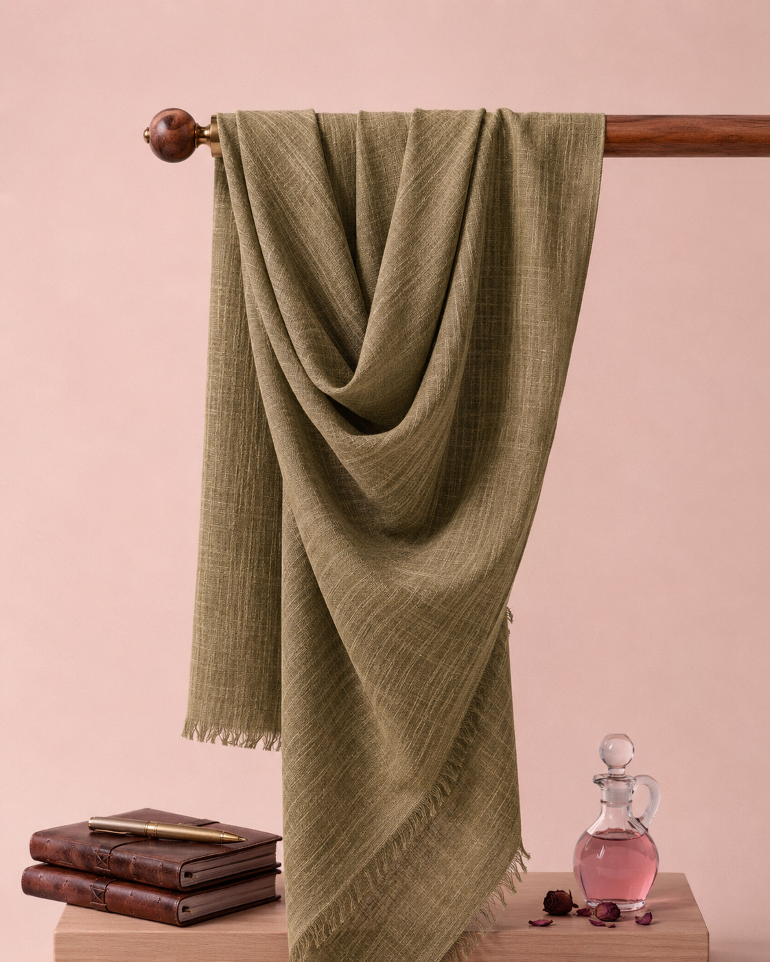 Linen Stripes Hijab