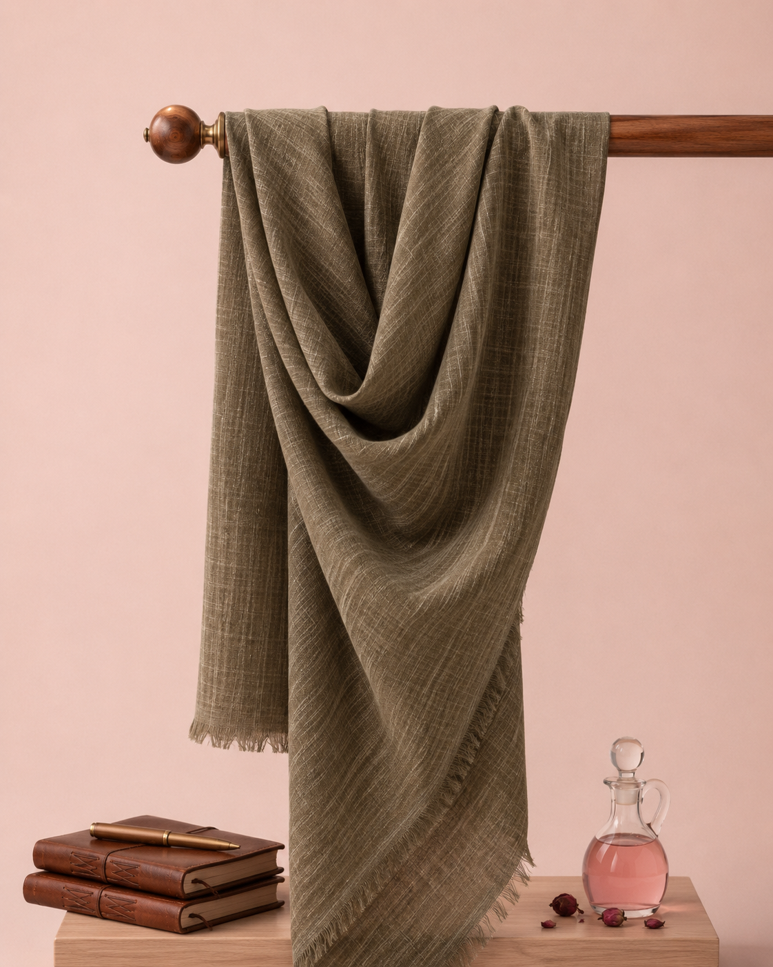 Linen Stripes Hijab